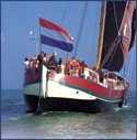 zeilen op IJsselmeer of Waddenzee met de klipperaak 