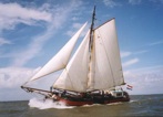 segeln auf IJsselmeer oder Wattenmeer mit der Friesische Tjalk 