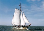 segeln auf IJsselmeer oder Wattenmeer mit der Zweimastklipper