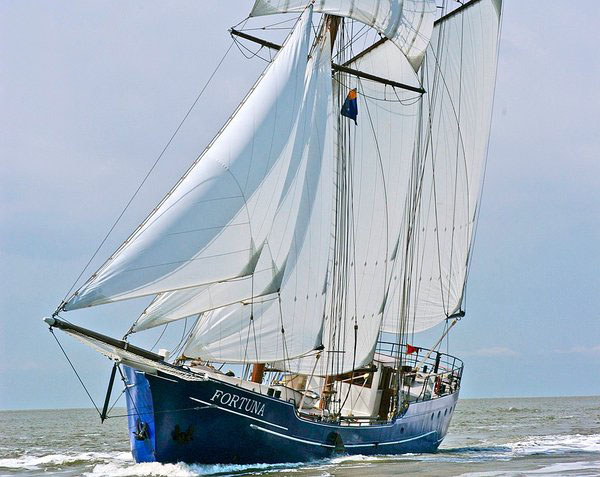 Segeln auf IJsselmeer oder Wattenmeer mit der Topsegelschoner Fortuna ab Enkhuizen