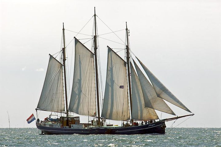 zeilen op IJsselmeer of Waddenzee met de driemastschoener Morgana vanuit Harlingen