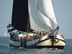 segeln auf IJsselmeer oder Wattenmeer mit der Friesische Einmasttjalk 