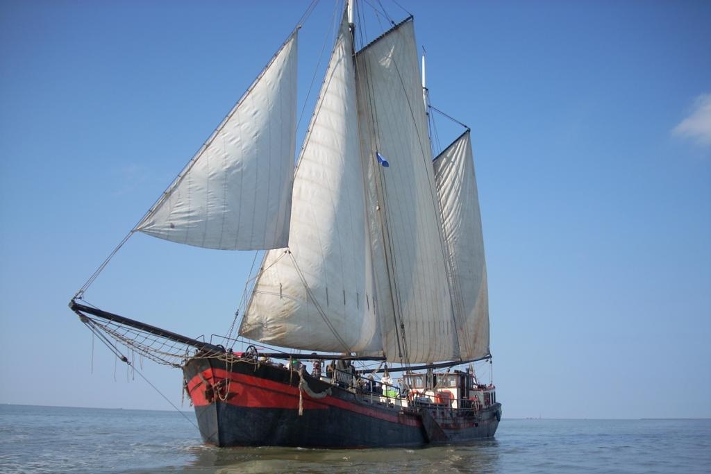 zeilen op IJsselmeer of Waddenzee met de klipper Anna vanuit Harlingen