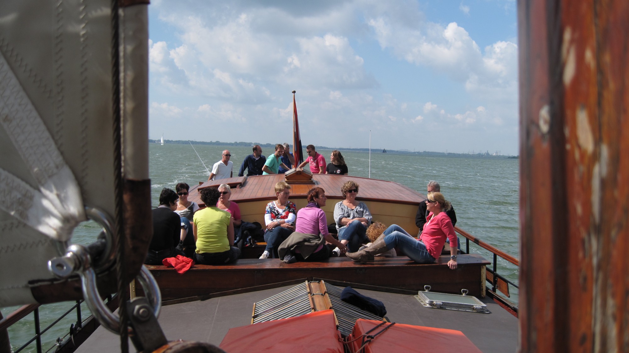 zeilen op IJsselmeer of Waddenzee met de klipper Anna vanuit Muiden