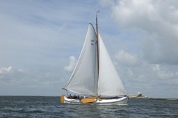 segeln auf IJsselmeer oder Wattenmeer mit der Lemsteraak 