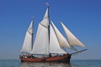segeln auf IJsselmeer oder Wattenmeer mit der Zweimastklipper