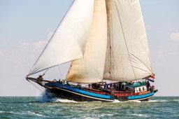 segeln auf IJsselmeer oder Wattenmeer mit der Zweimastklipper