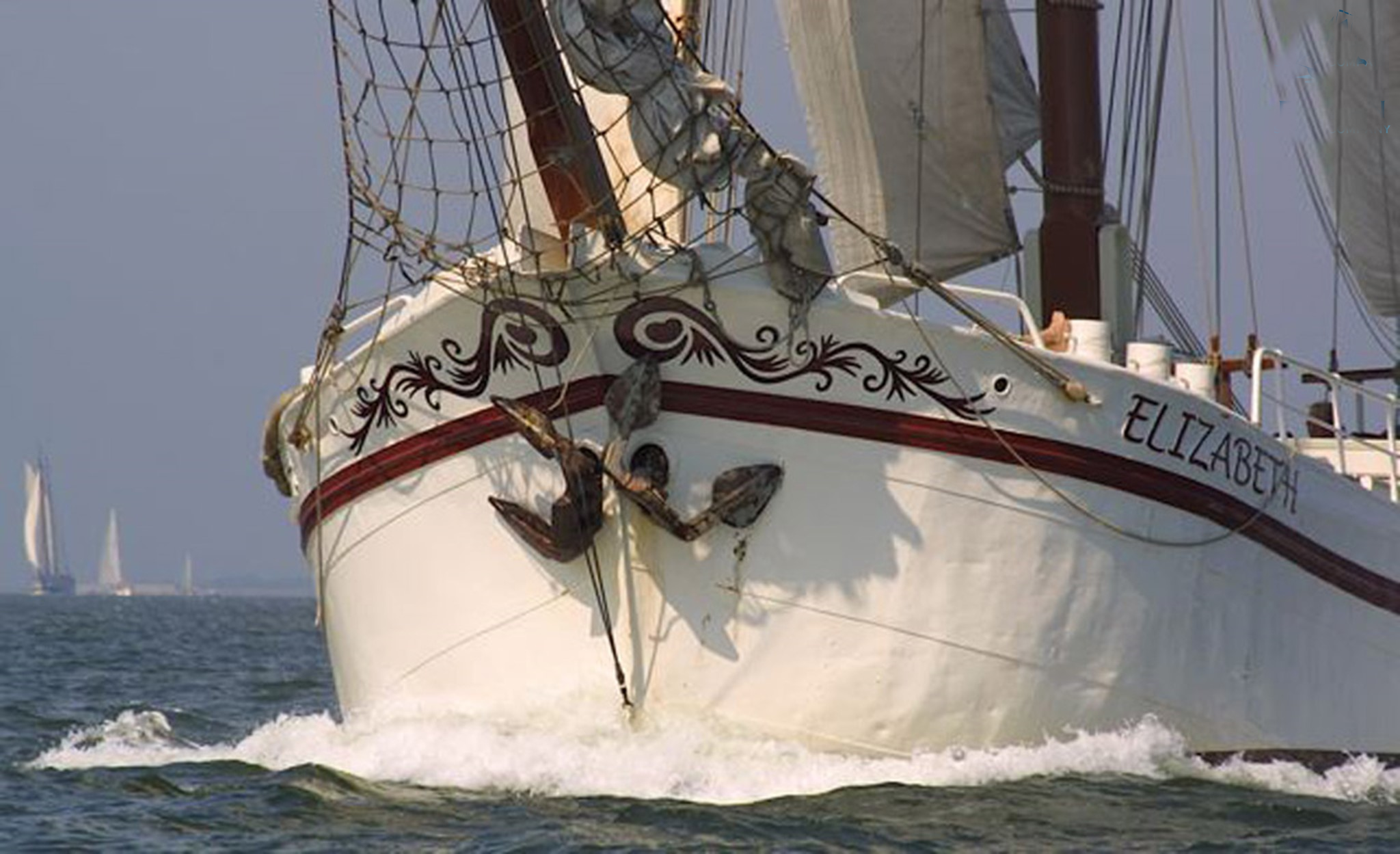 zeilen op IJsselmeer of Waddenzee met de zeeuwse klipper Elizabeth vanuit Lemmer