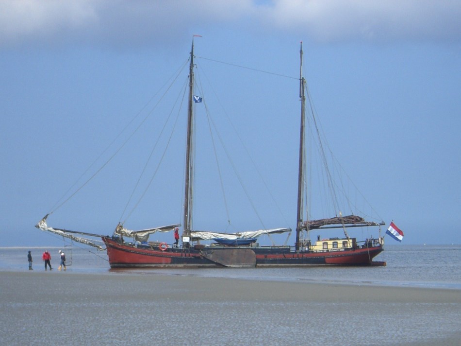 zeilen op IJsselmeer of Waddenzee met de tweemastklipper Hoop op Welvaart vanuit Harlingen