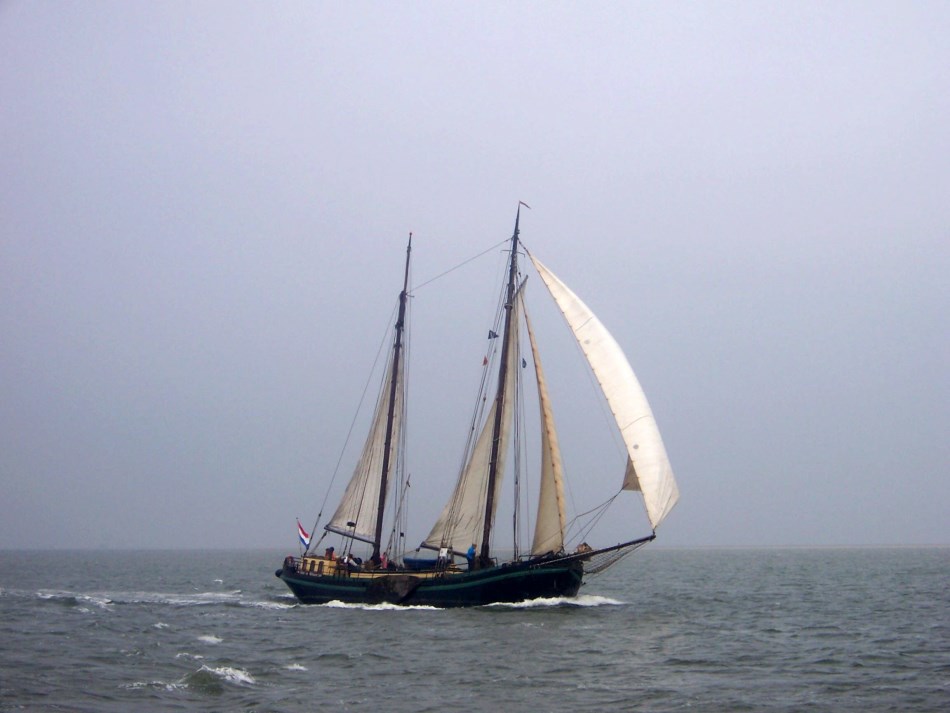 zeilen op IJsselmeer of Waddenzee met de tweemastklipper Hoop op Welvaart vanuit Harlingen