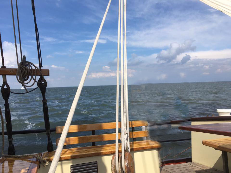 zeilen op IJsselmeer of Waddenzee met de tweemastklipper Rea-Klif vanuit Stavoren