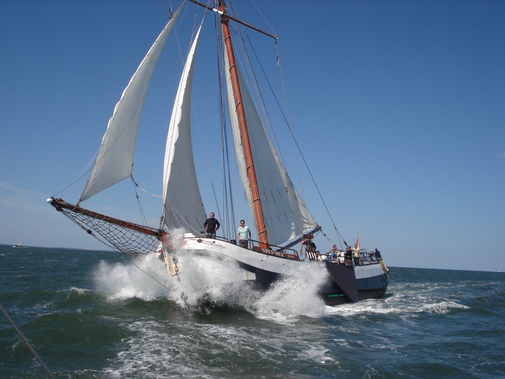 zeilen op IJsselmeer of Waddenzee met de zeetjalk Spes Mea vanuit Harlingen