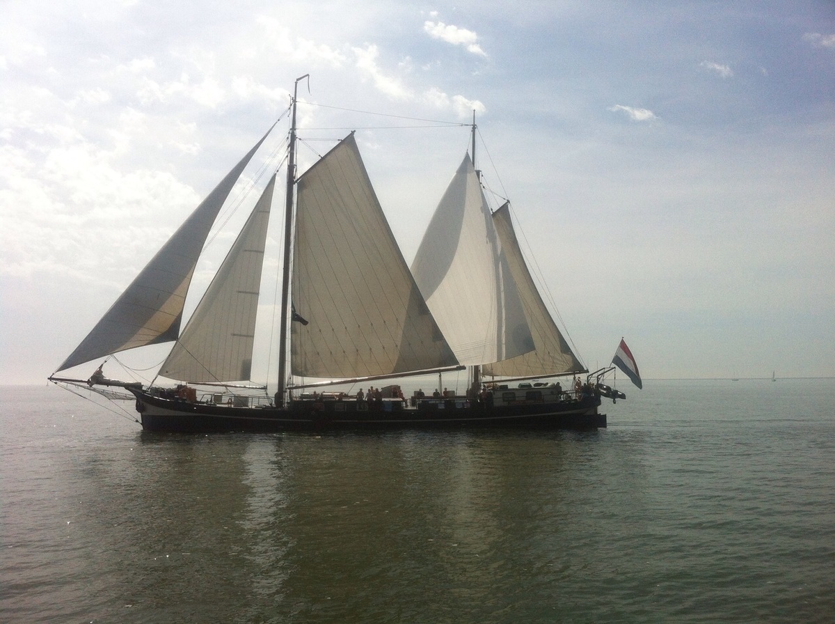 zeilen op IJsselmeer of Waddenzee met de klipper Sudwester vanuit Kampen